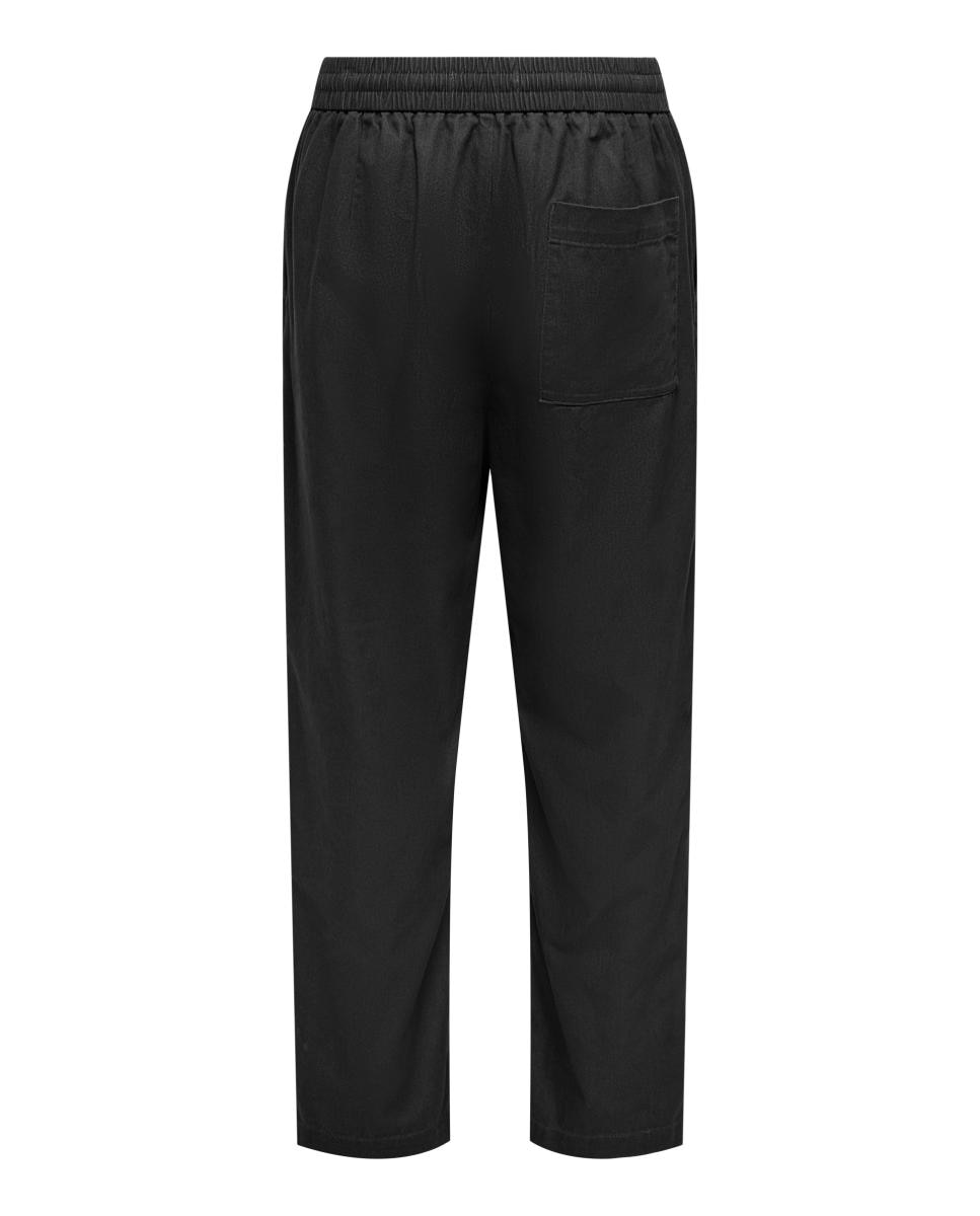 Pantalón largo de hombre con cinturilla elástica - Only & Sons - Negro Negro-3