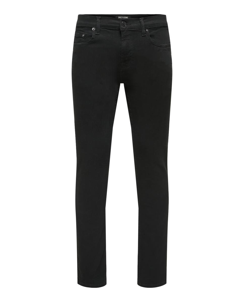 Jeans Slim Fit Preto-6
