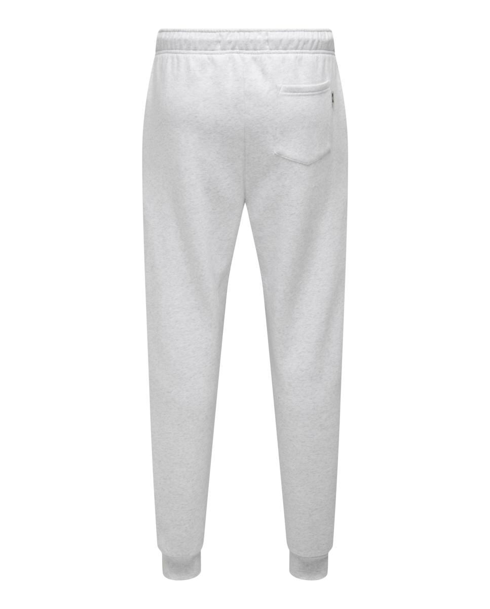 Pantalón deportivo largo de hombre tipo jogger. - Only & Sons - Gris claro Gris claro-6