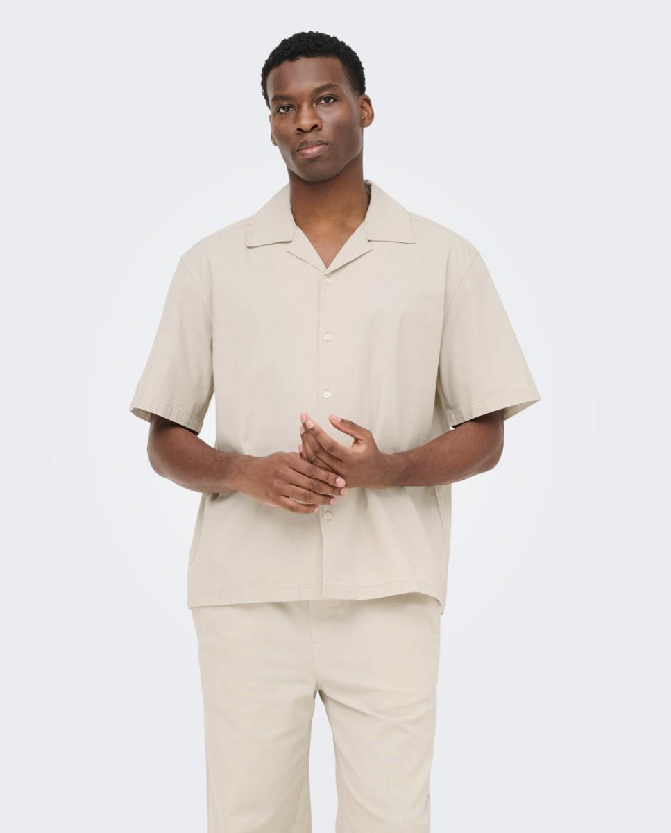 Imagem 0 de Camisa Regular Fit com Manga Curta