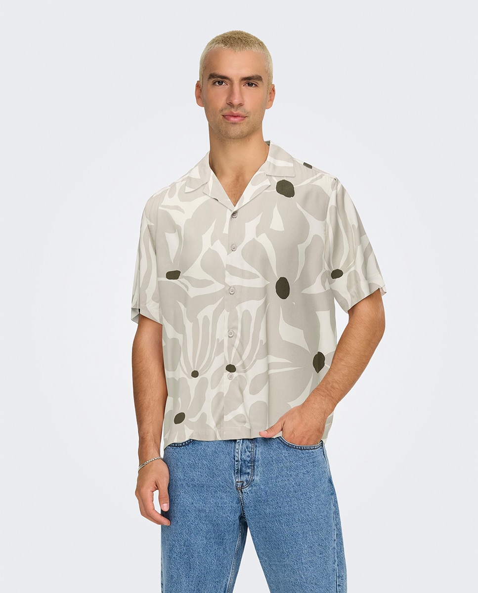 Imagem 0 de Camisa Regular Fit com Manga Curta