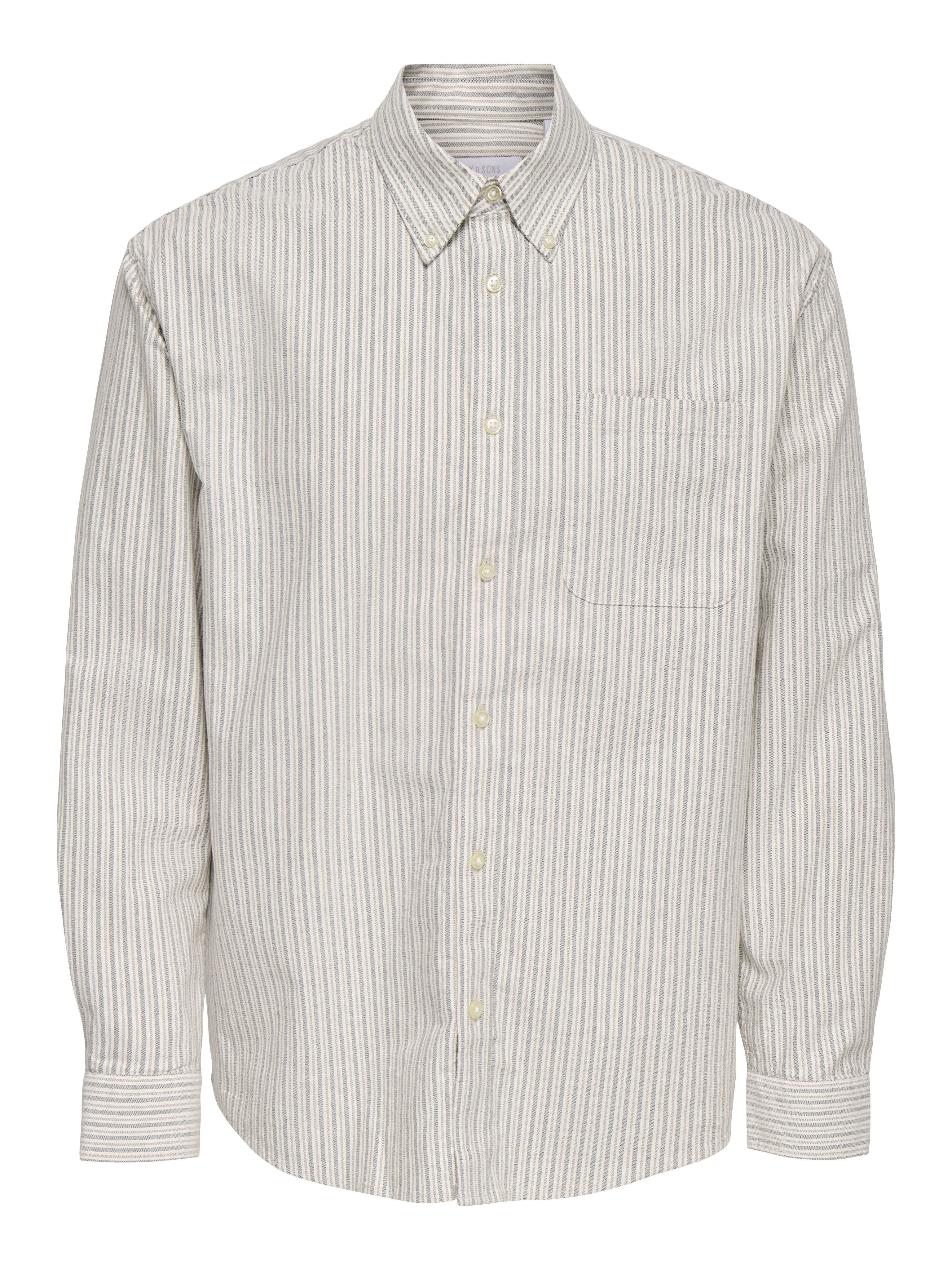 Camisa oxford de hombre - Only & Sons - Marrón Marrón-5