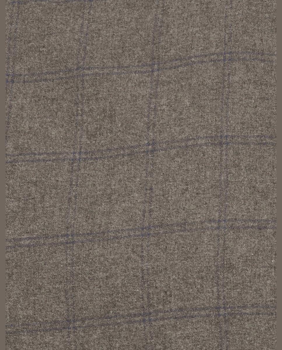 Camisa de hombre manga larga slim fit.100% Algodón. - Only & Sons - Marrón Marrón-5