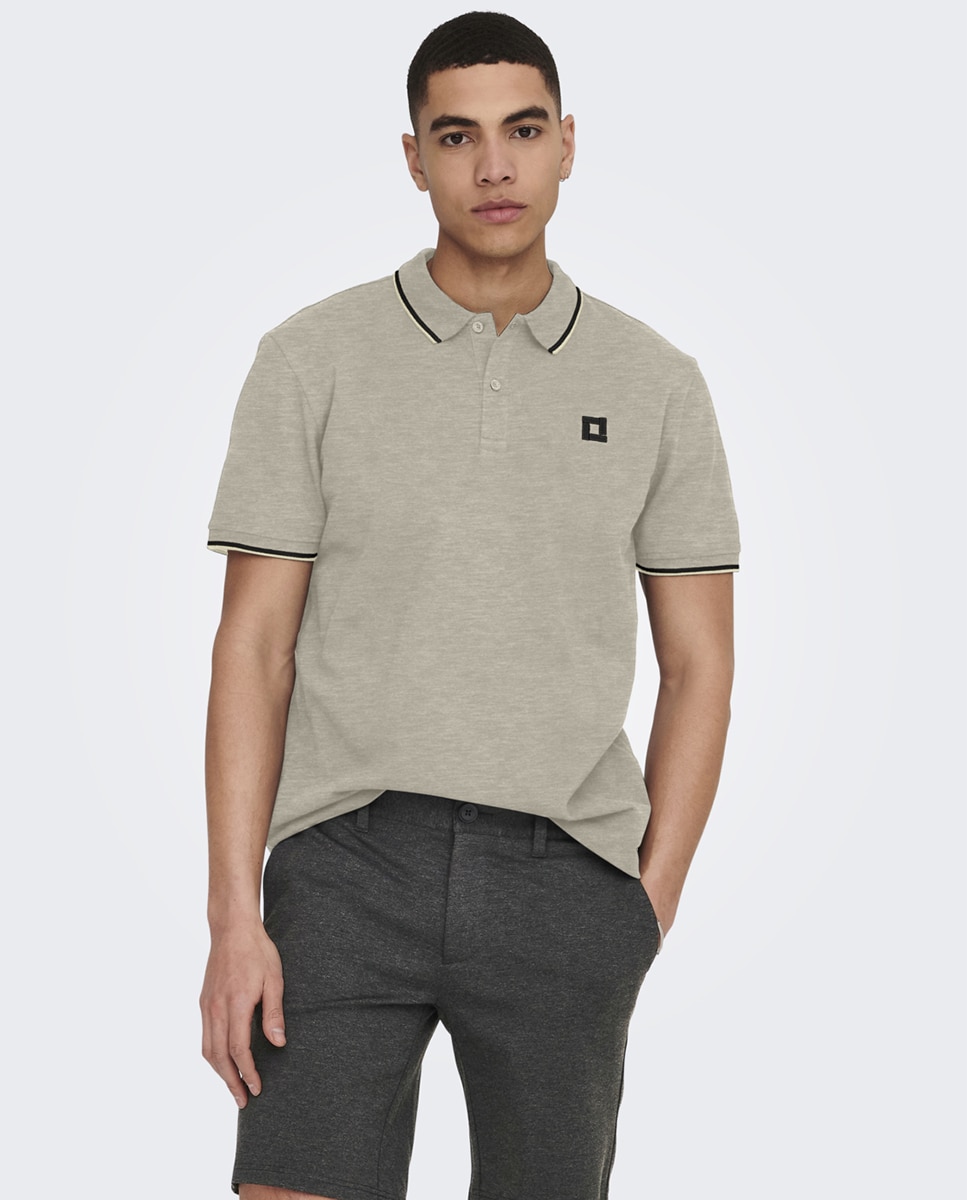 Imagem 0 de Polo Regular Fit com Manga Curta