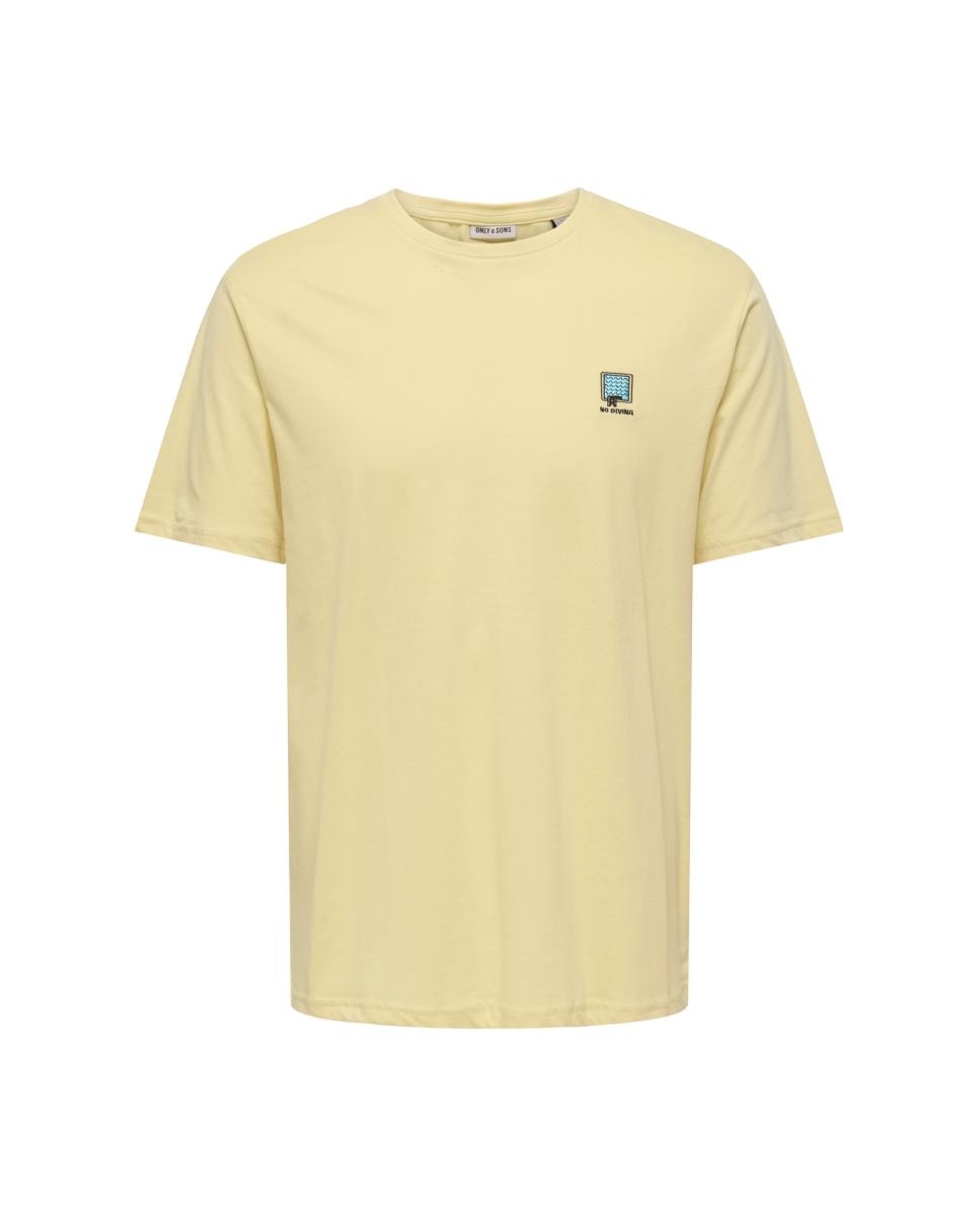 Imagem 0 de T-shirt Regular Fit com Manga Curta 100% Algodão.