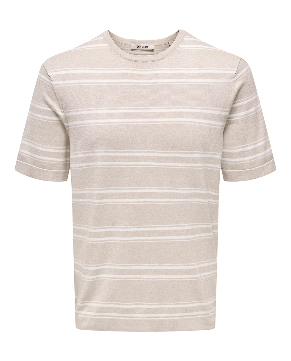 Imagem 0 de T-shirt de Malha com Manga Curta