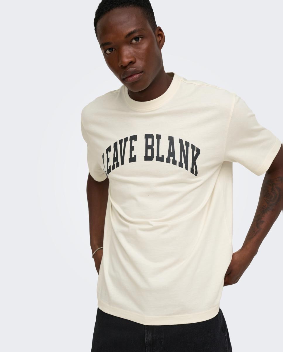 Imagem 0 de T-shirt com Estampado à Frente