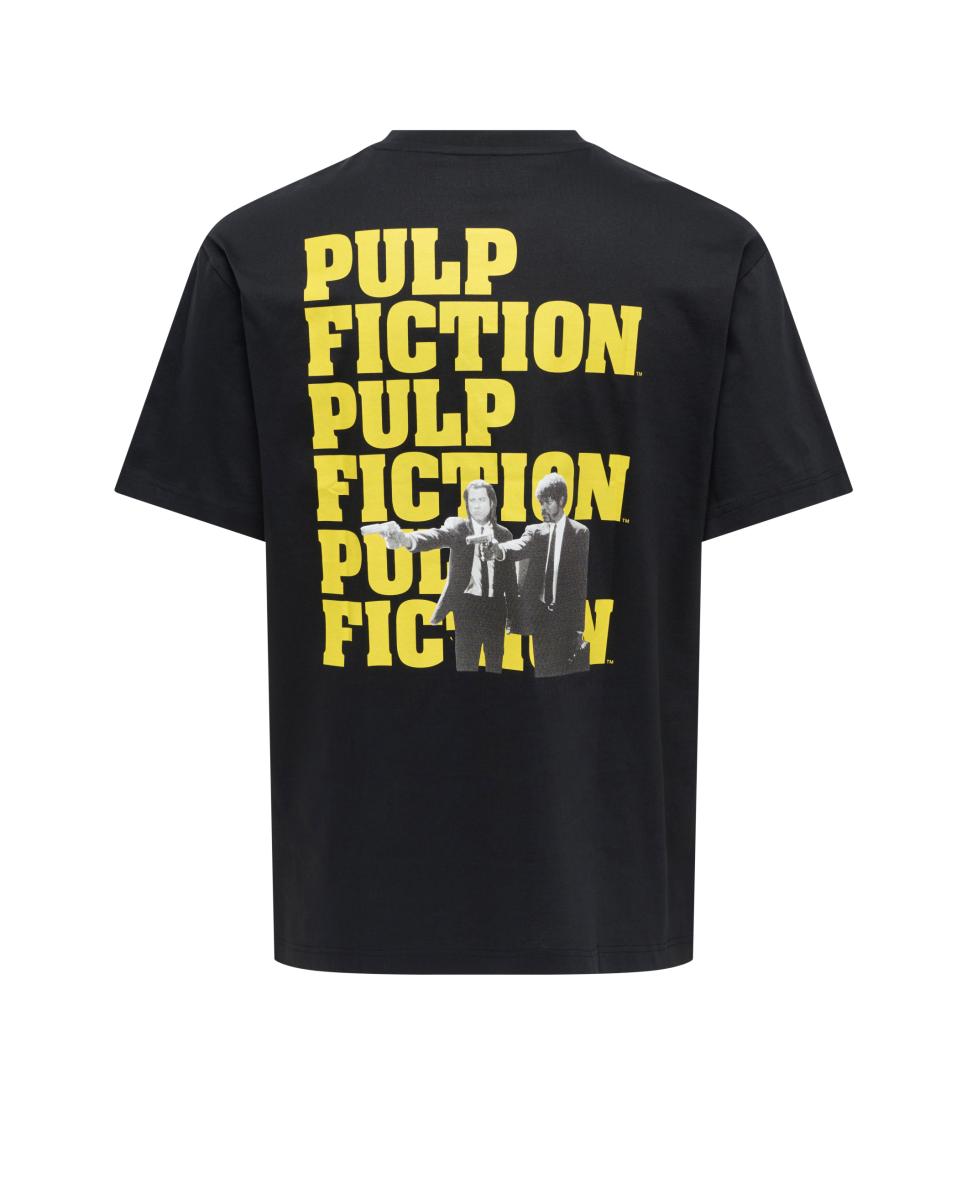 Camiseta con licencia de pulp fiction - Only & Sons - Negro Negro-6