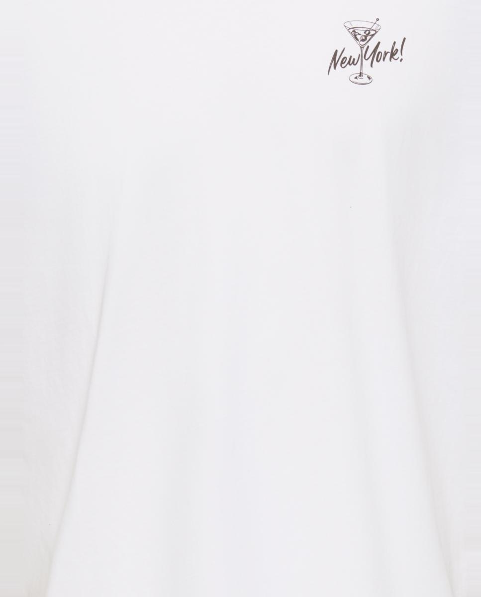 Camiseta de hombre manga corta. Relaxed fit. 100% Algodón orgánico. - Only & Sons - Blanco Blanco-5