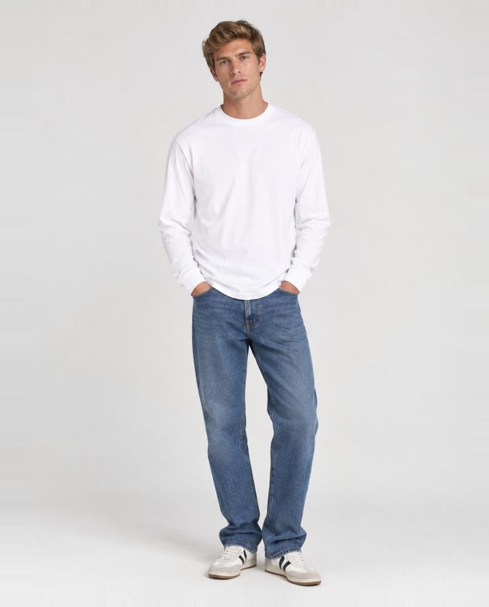 Imagen 6 de Camiseta de hombre de manga larga - Only & Sons - Blanco Blanco