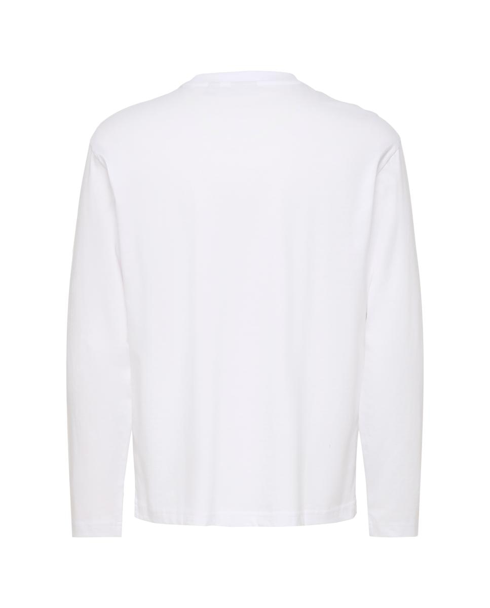Imagen 4 de Camiseta de hombre de manga larga - Only & Sons - Blanco Blanco