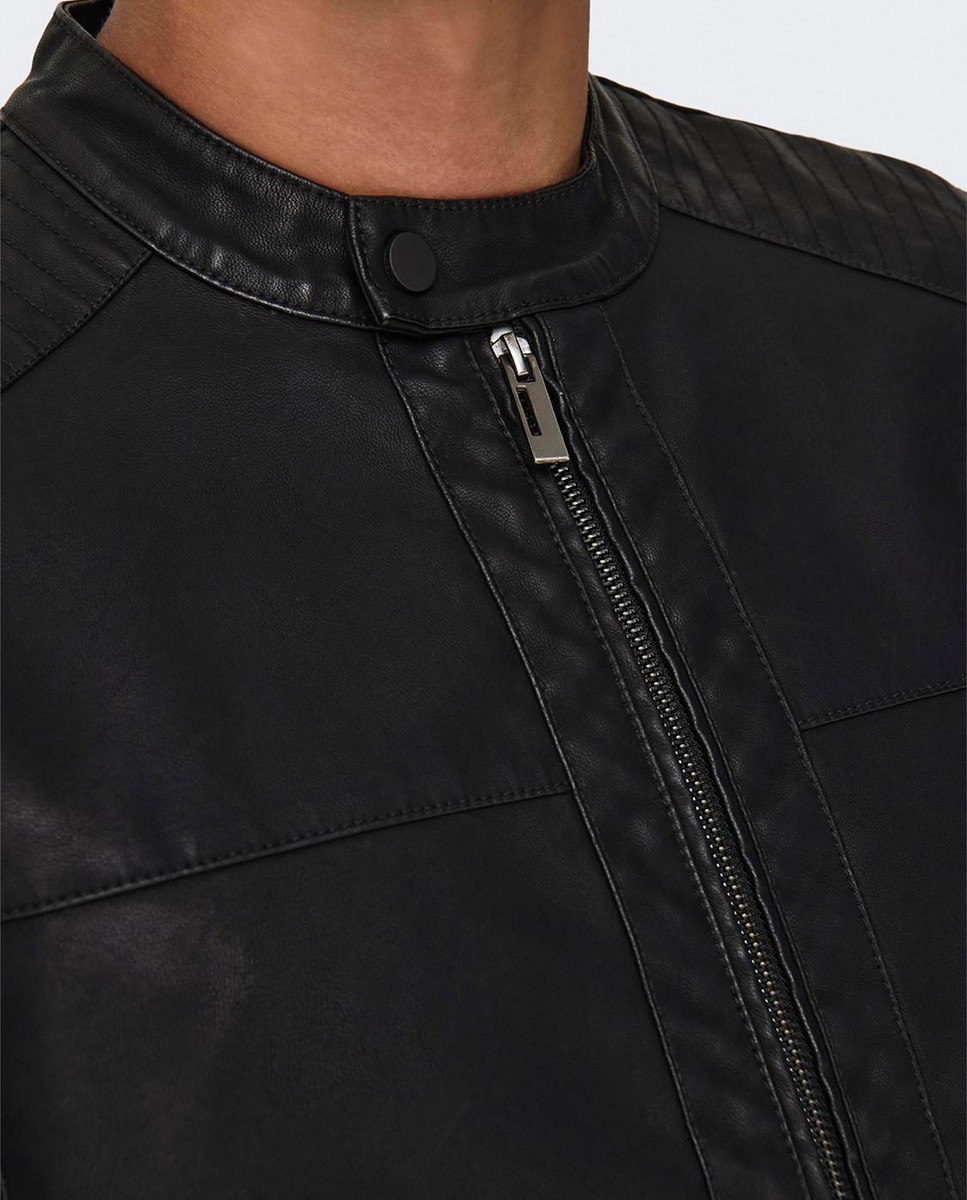 Blusão Biker Preto-4