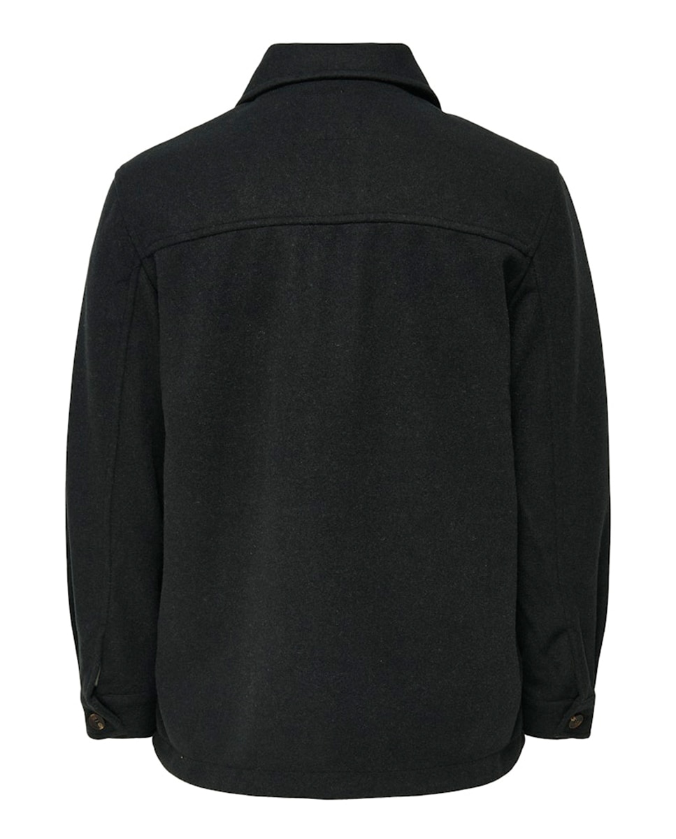 Blusão Regular Fit Cinzento-escuro-6