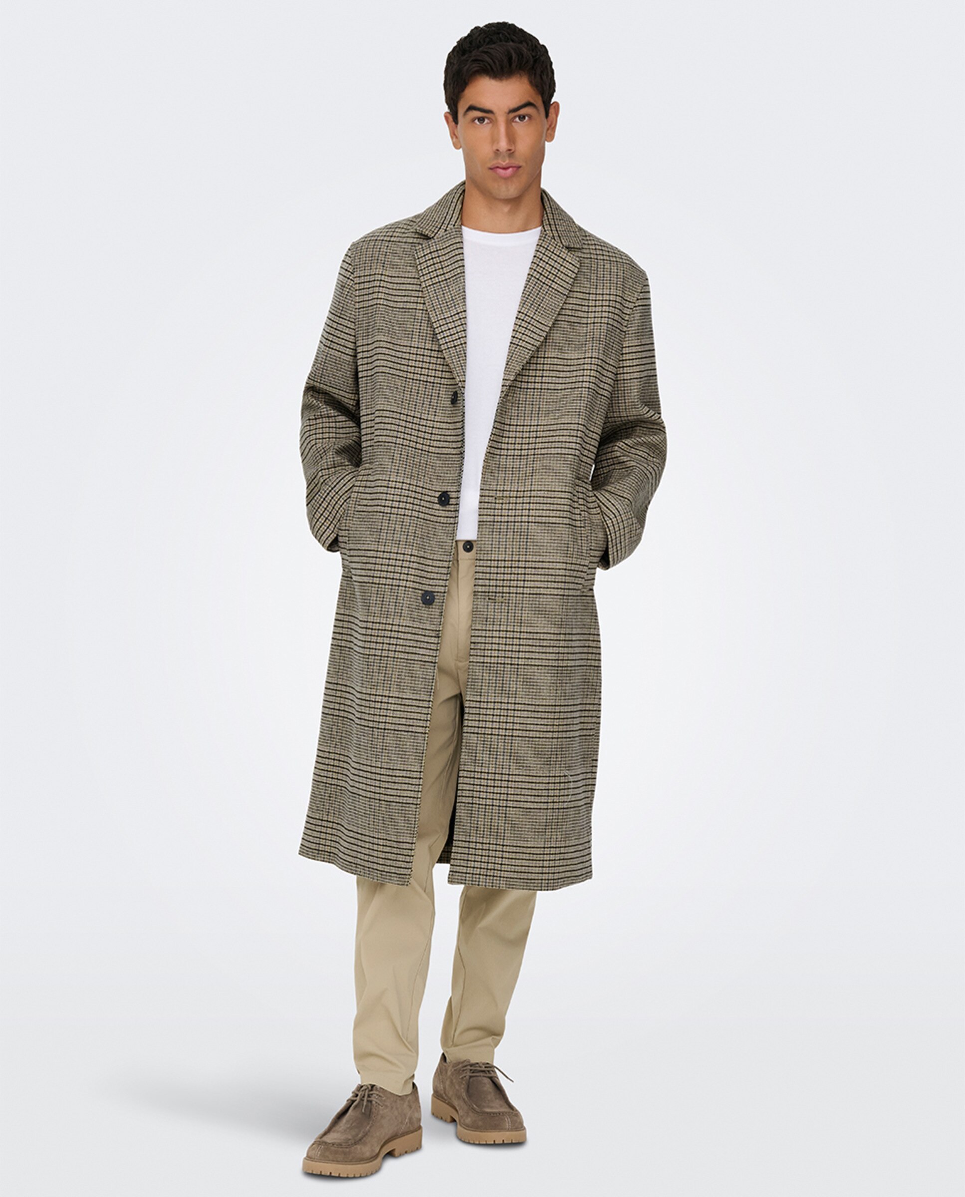 Imagem 0 de Sobretudo de Pano Relaxed Fit
