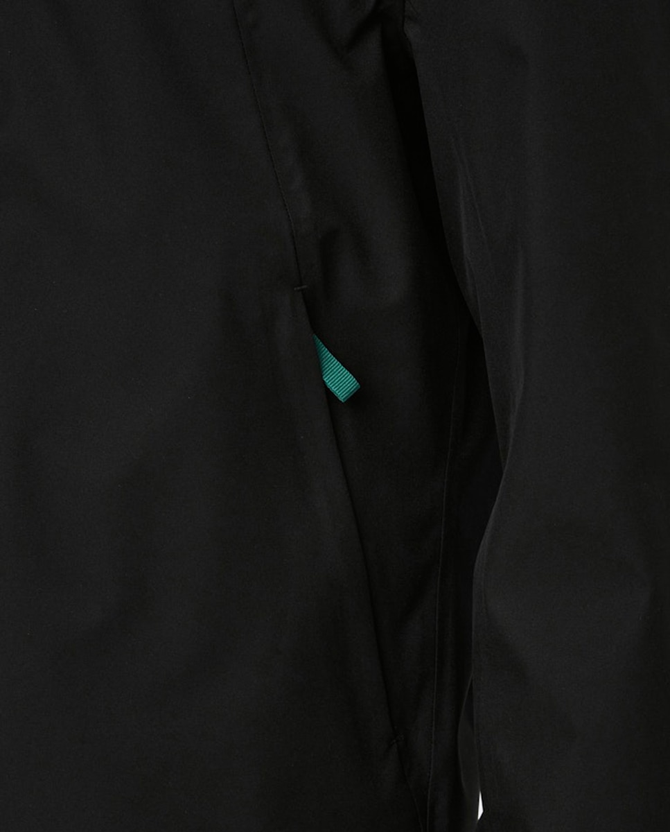 Parka Regular Fit com Capuz Preto-4