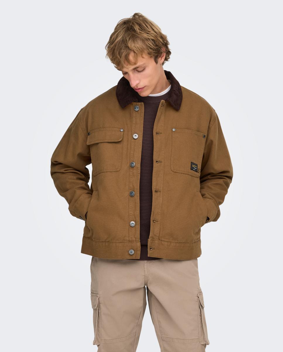 Imagem 0 de Blusão de Gabardine 100% Algodão. Regular Fit.