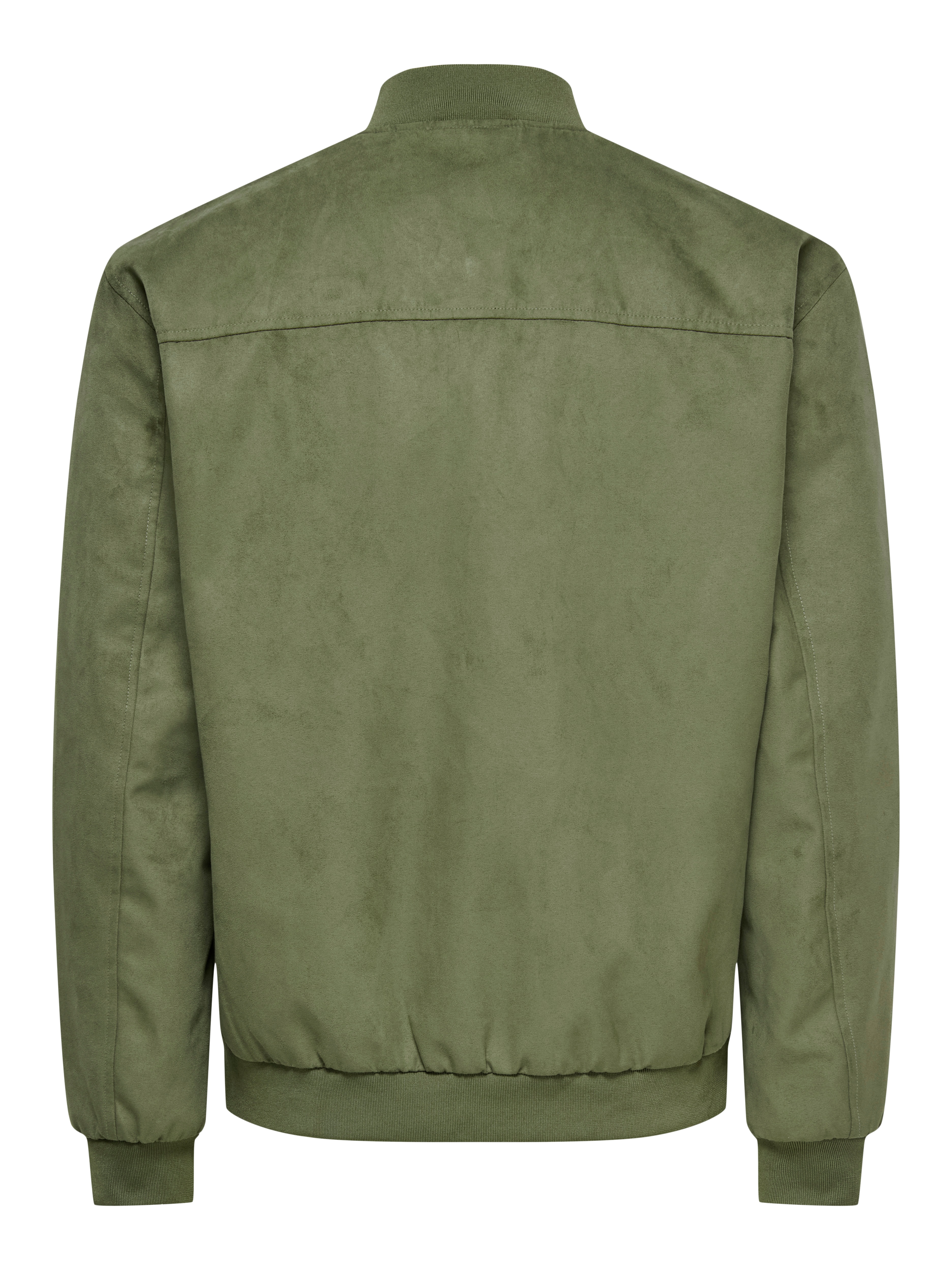 Blusão Bomber de Homem Regular Fit Verde-3
