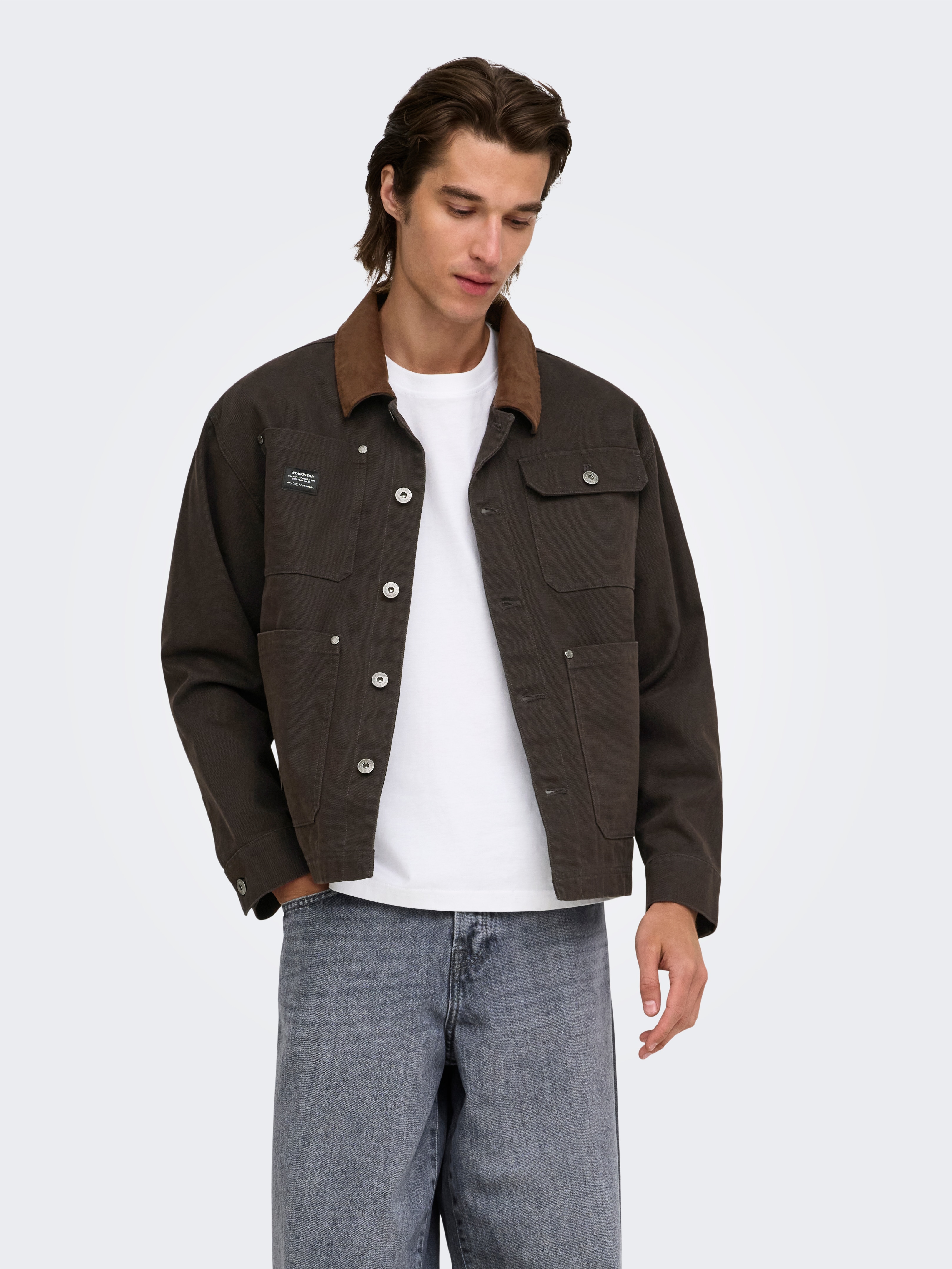 Imagem 0 de Casaco de Homem Estilo Workwear