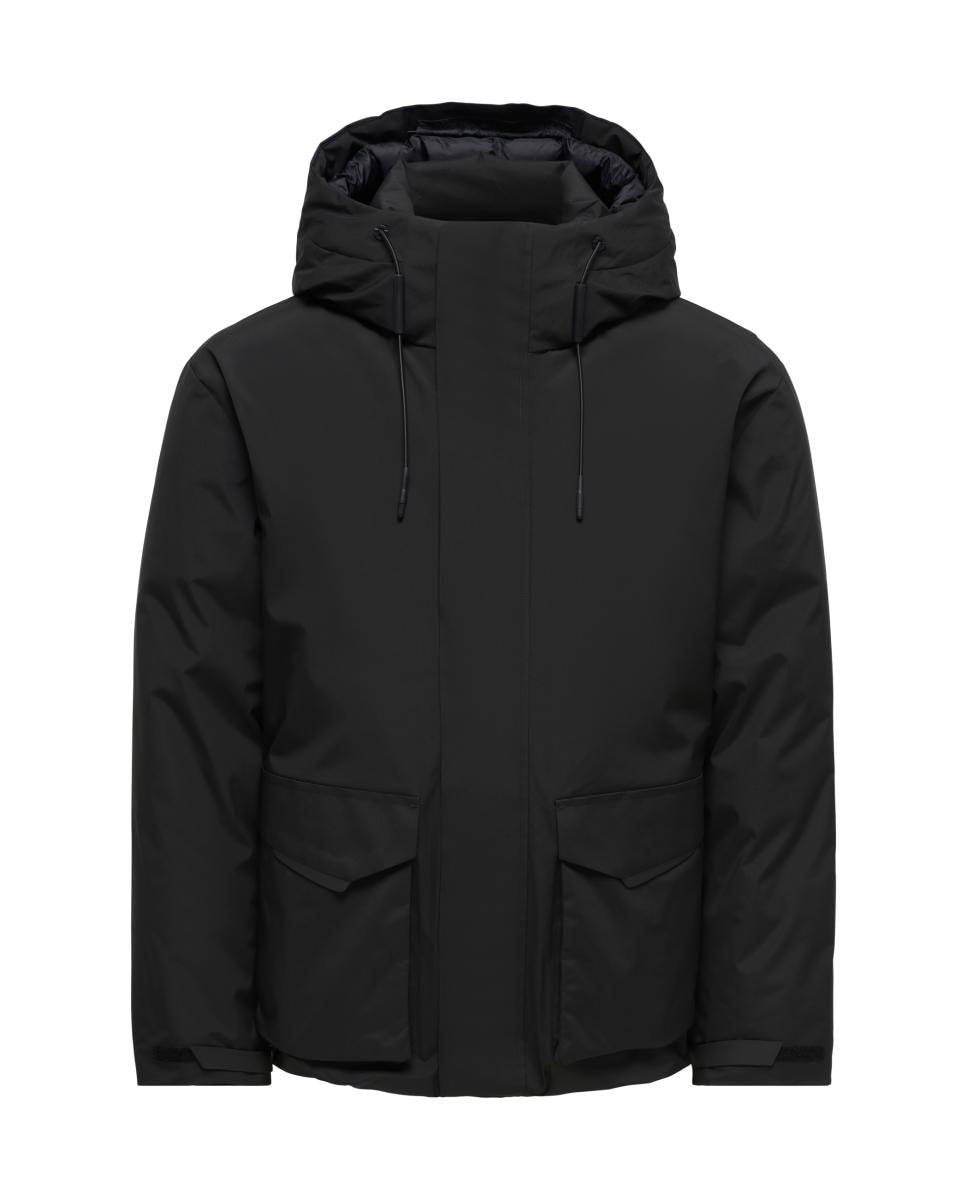 Parka técnica de hombre con capucha. - Only & Sons - Negro Negro-3
