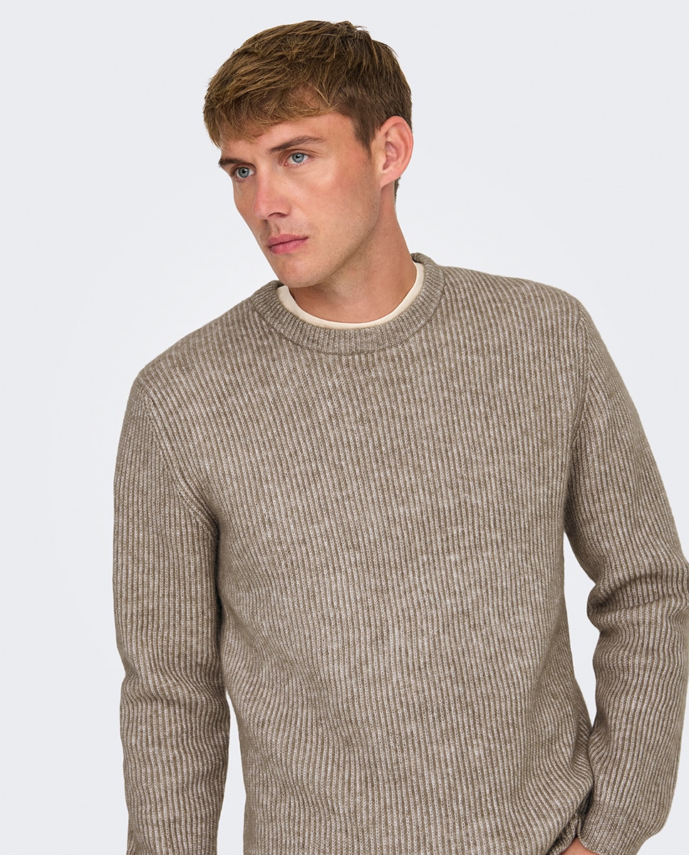 Only & Sons - Jersey de hombre regular fit.
