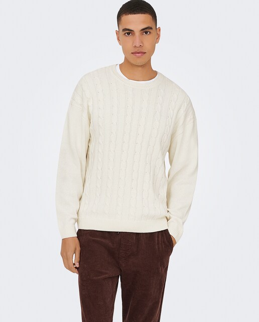 Imagen 0 de Jerséis de punto de hombre regular fit