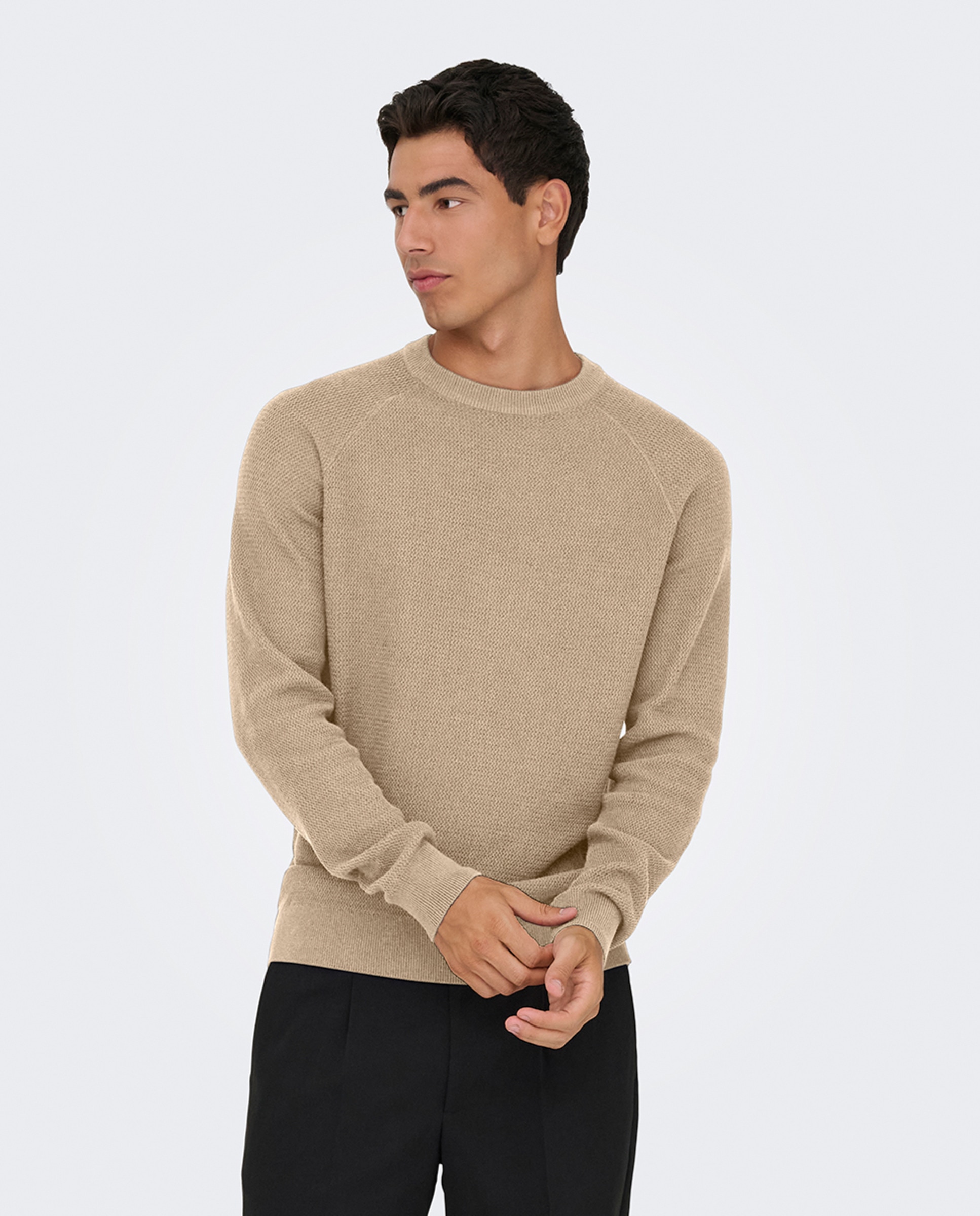 Only & Sons - Jerséis de hombre regular fit.