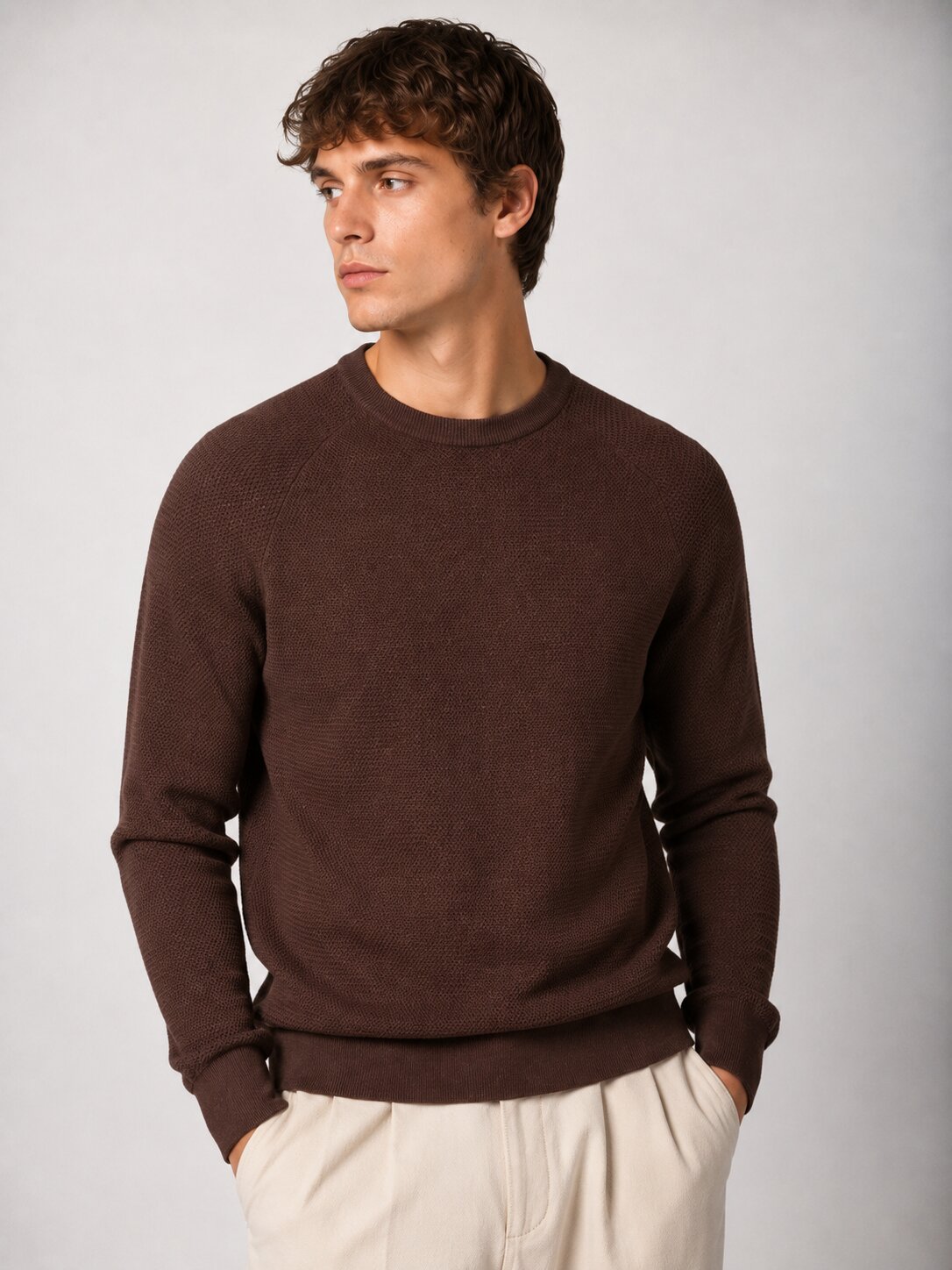 Imagem 0 de Camisola de Malha Regular Fit