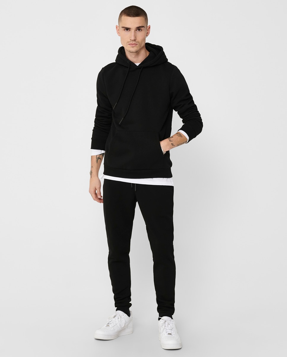 Only & Sons - Sudadera de hombre con capucha.