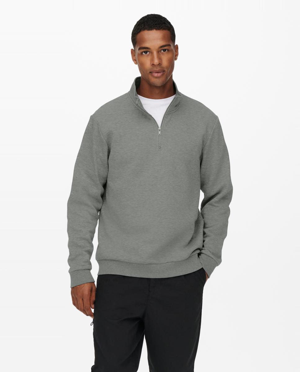 Imagem 0 de Sweatshirt Básica com Gola Alta