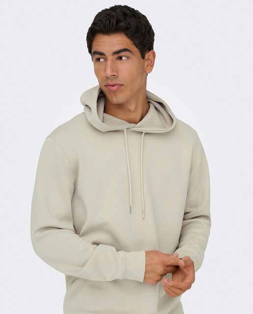 Imagen 0 de Sudadera estilo canguro de hombre regular fit