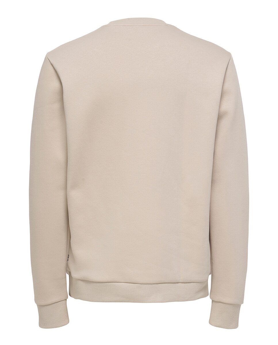 Sweatshirt Regular Fit Bege-2