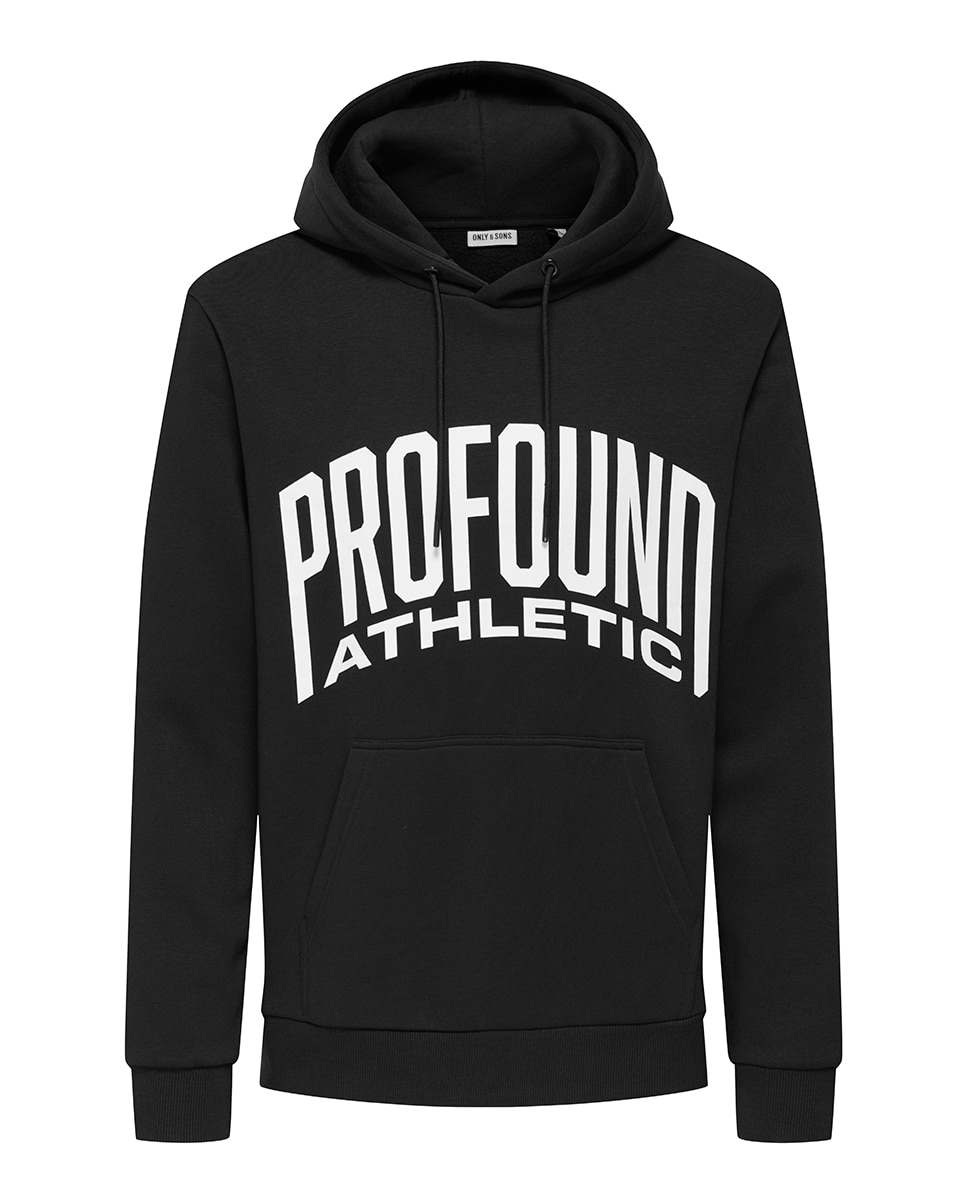 Sweatshirt regular fit com capuz Preto-4