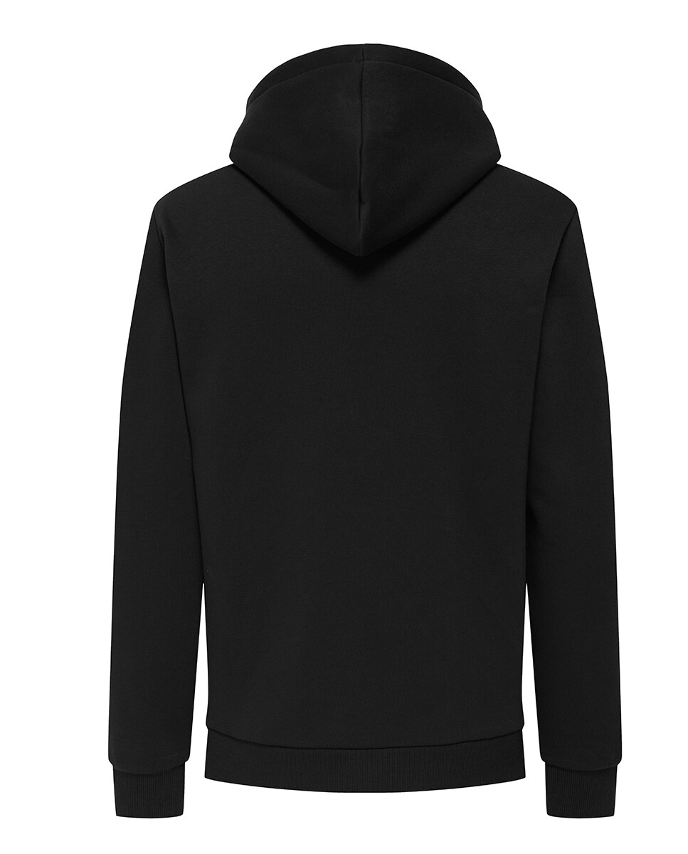 Sweatshirt regular fit com capuz Preto-5