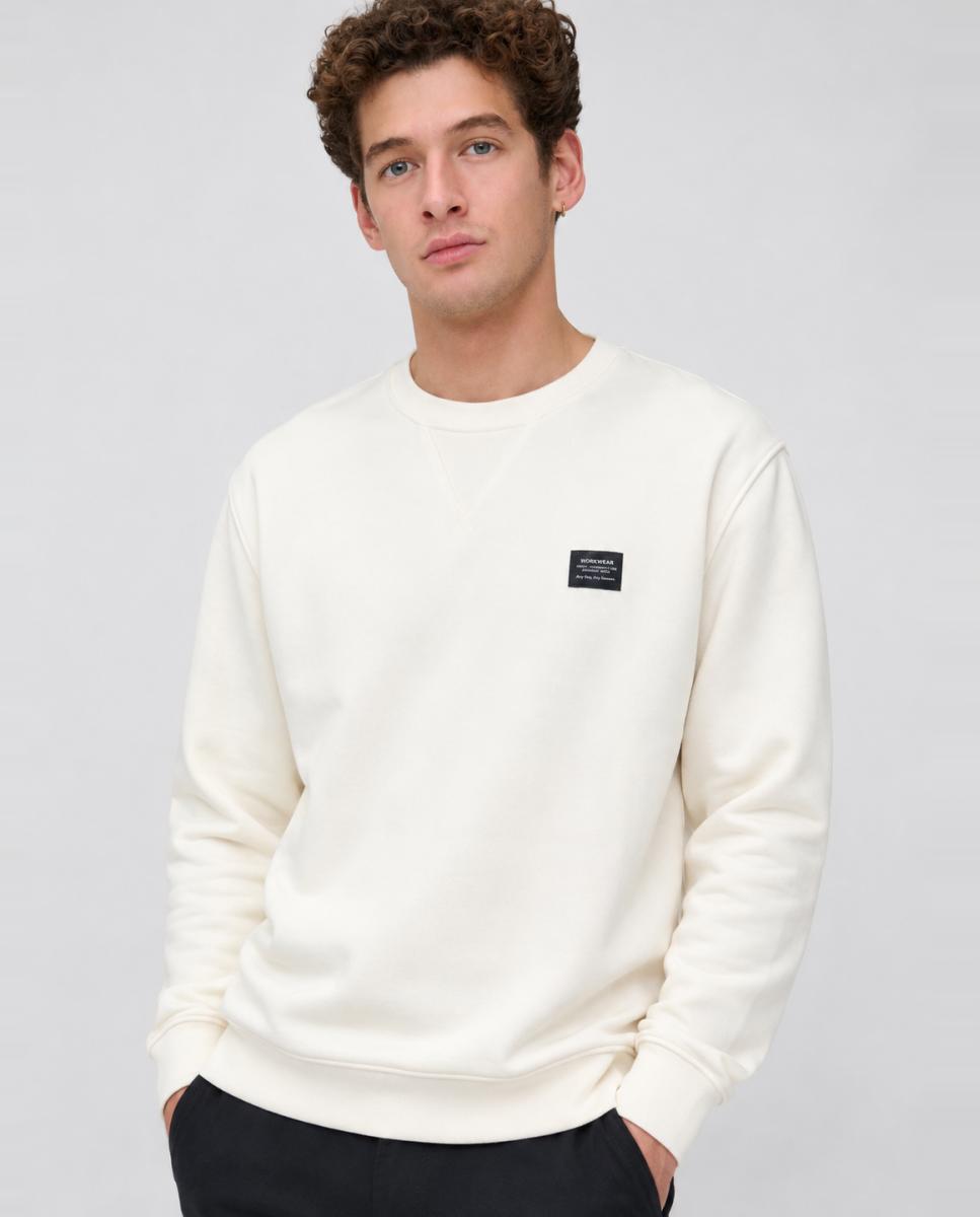 Imagem 0 de Sweatshirt Regular Fit com Gola Redonda.