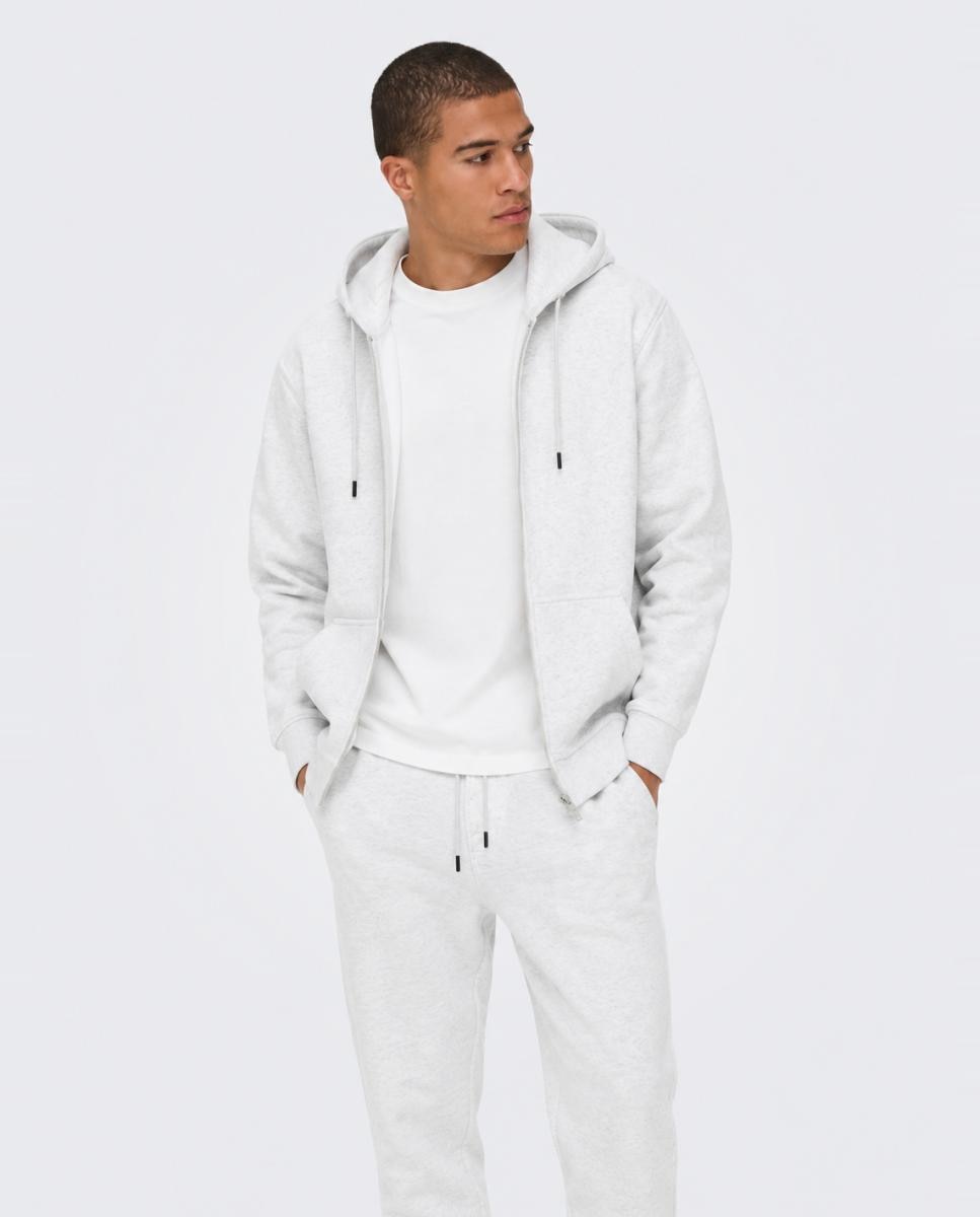 Imagem 0 de Sweatshirt com Capuz e Fecho de Correr
