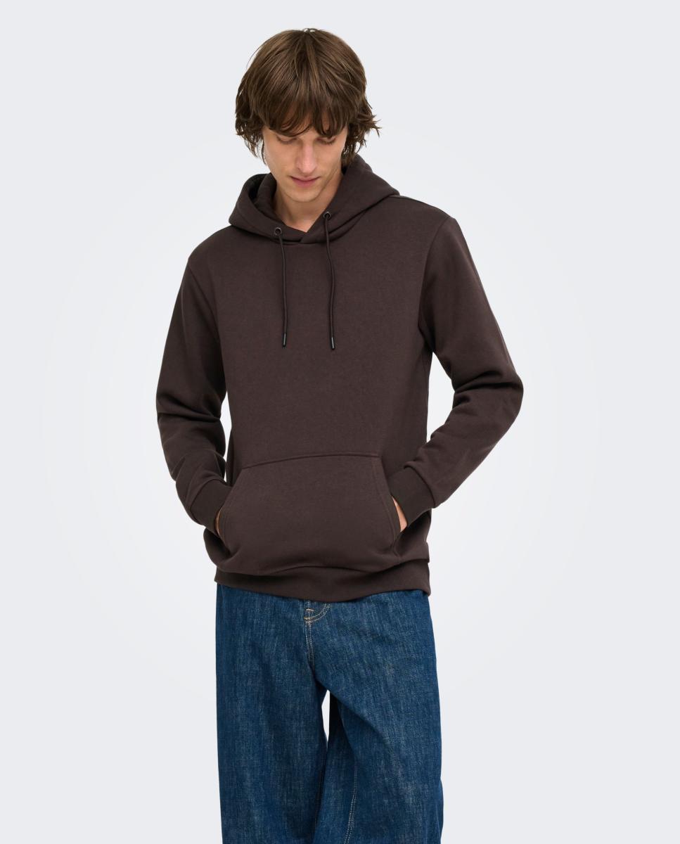 Imagem 0 de Sweatshirt de Homem Básica com Capuz