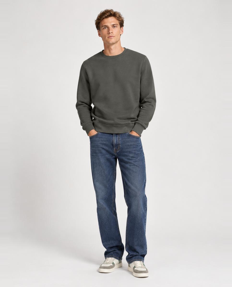 Sudadera de hombre regular fit. - Only & Sons - Verde oscuro Verde oscuro-5