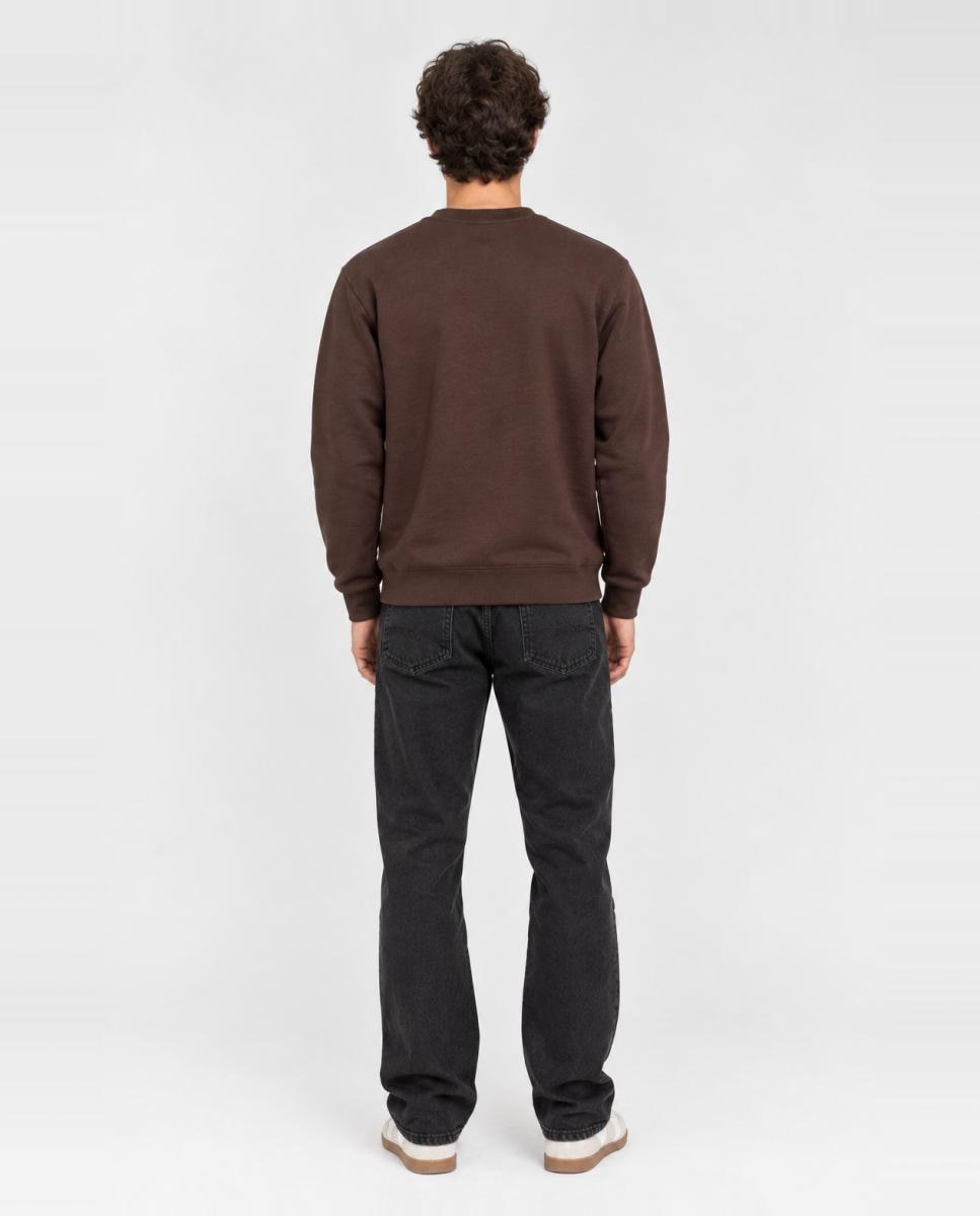 Sudadera de hombre regular fit. - Only & Sons - Marrón oscuro Marrón oscuro-2