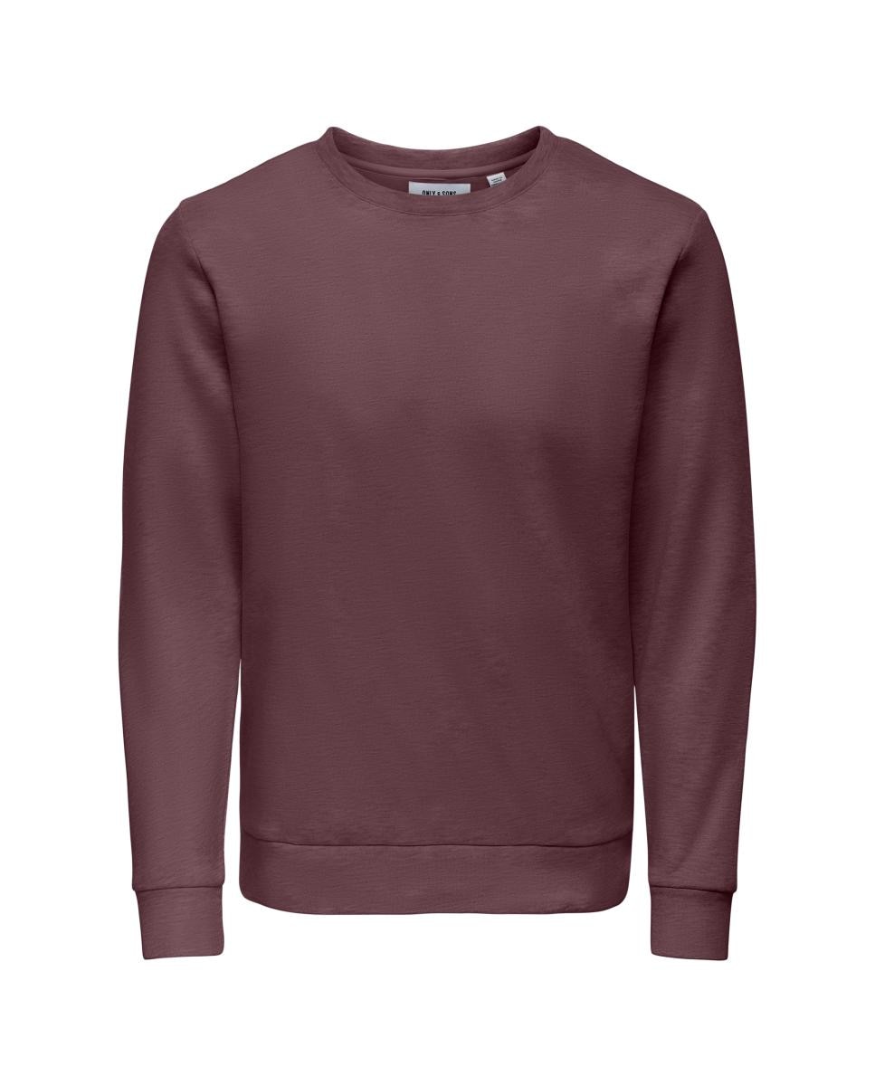 Sudadera de hombre regular fit. - Only & Sons - Morado Morado-4