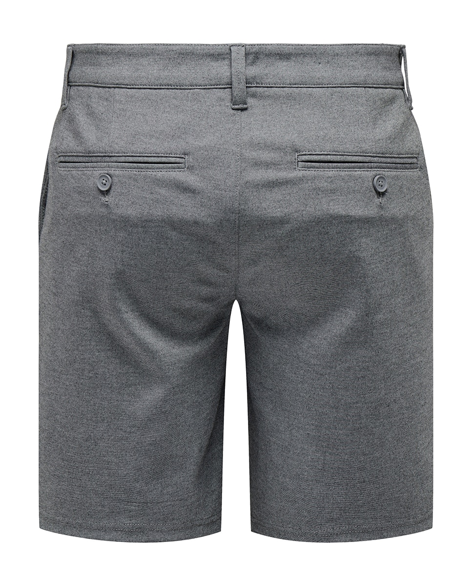 Bermudas chino Cinzento-8