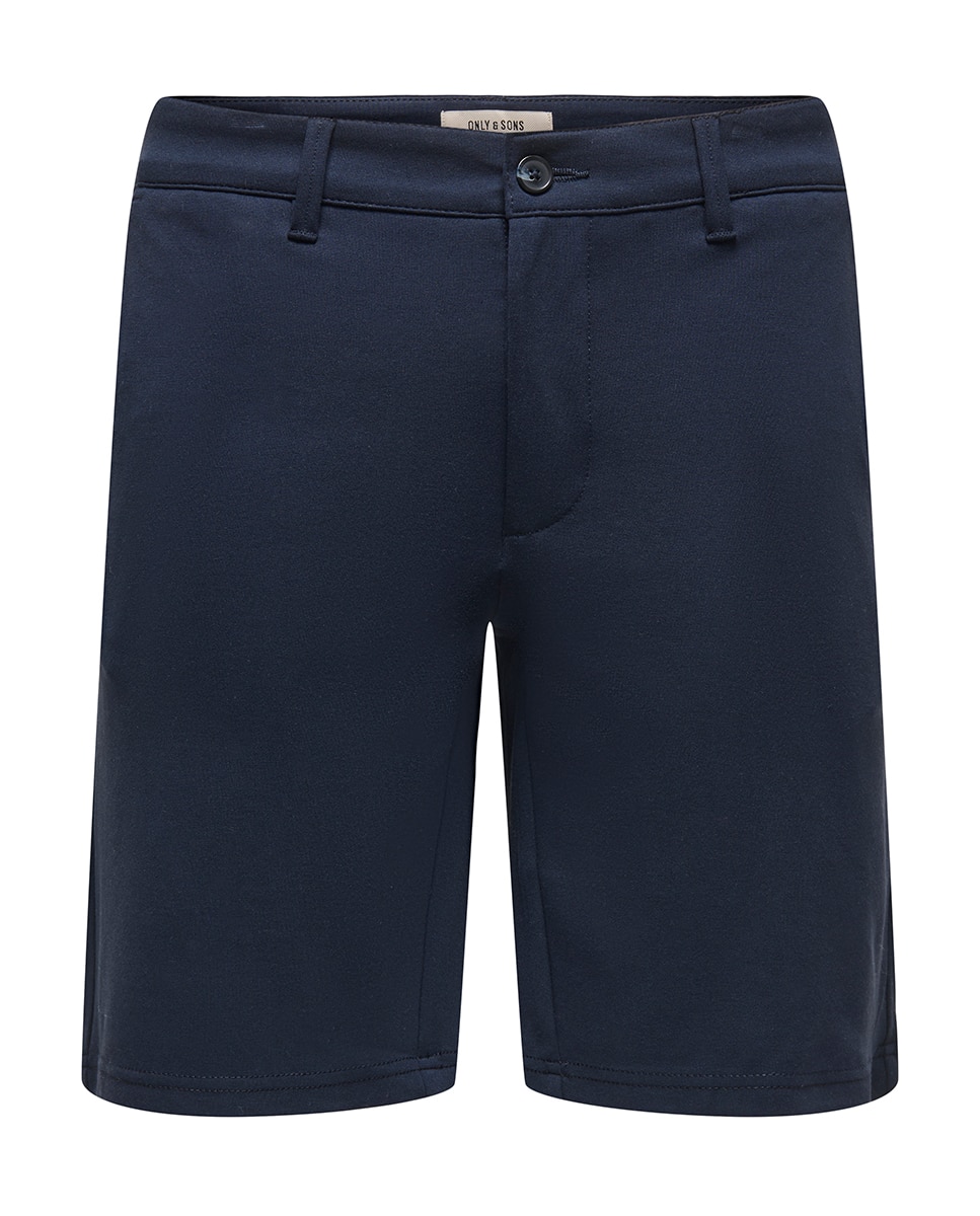 Bermudas chino Azul-marinho-6