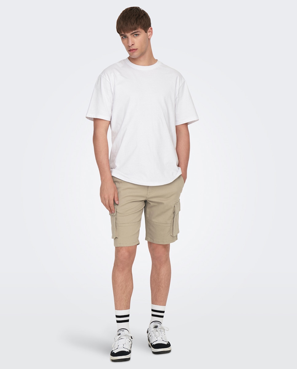 Imagem 0 de Bermudas Cargo Regular Fit