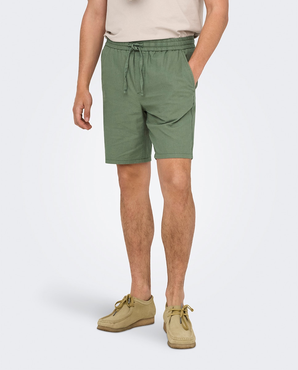Imagem 0 de Bermudas de Linho