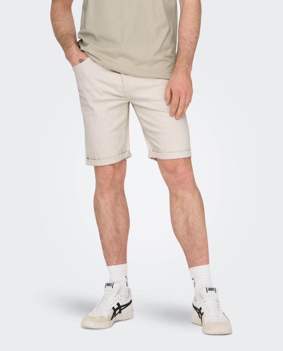 Imagem 0 de Calções de Ganga Estilo Jogger