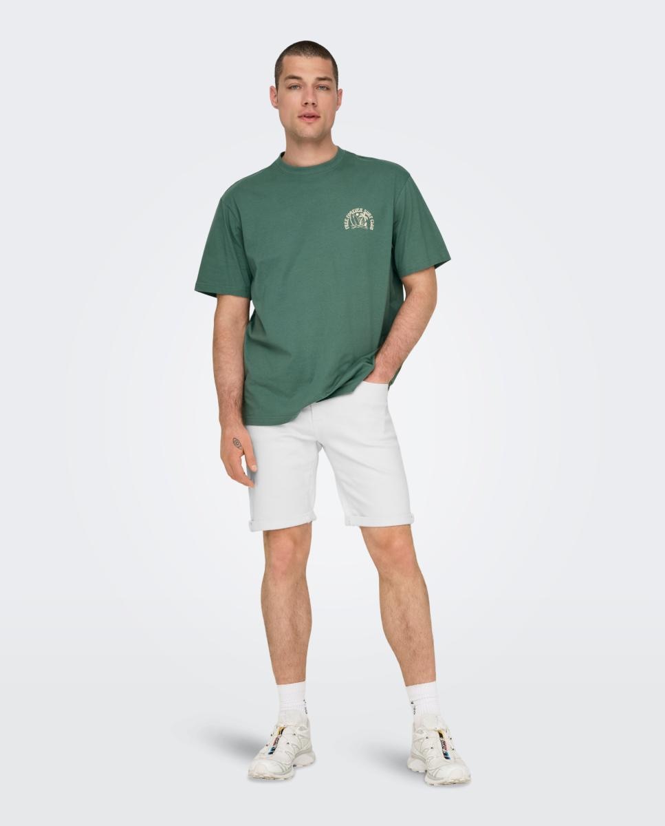 Imagem 0 de Calções de Ganga Estilo Jogger