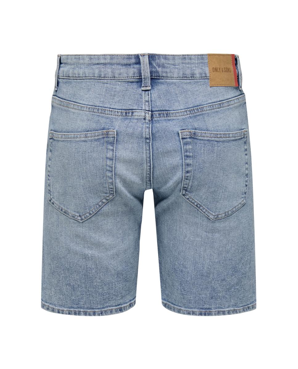 Bermudas de Ganga Regular Fit. Azul-claro-5