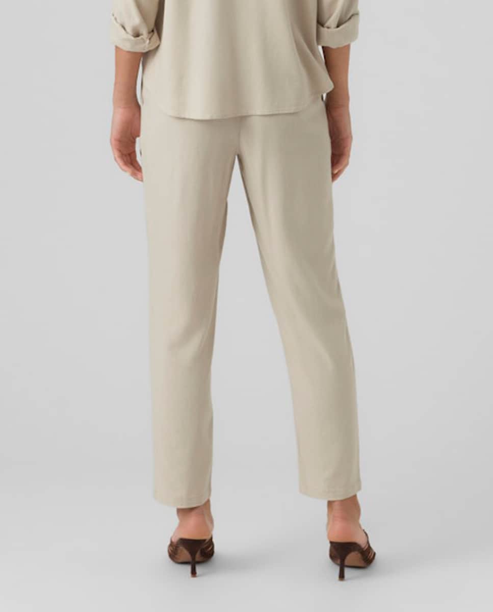 Joggers com Cintura Elástica Pedra-3