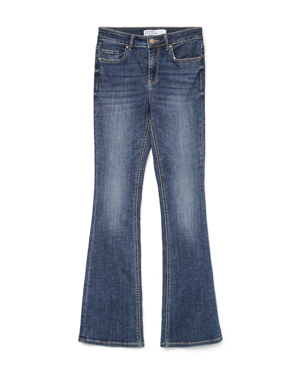 Jeans Flare Escuras Azul-índigo-6