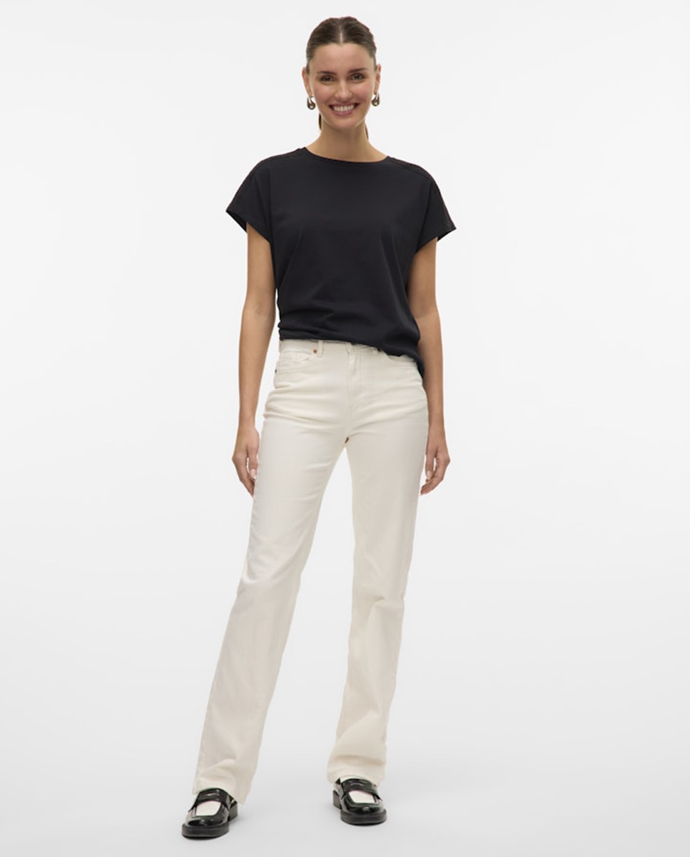 Imagem 0 de Jeans Straight - Branco