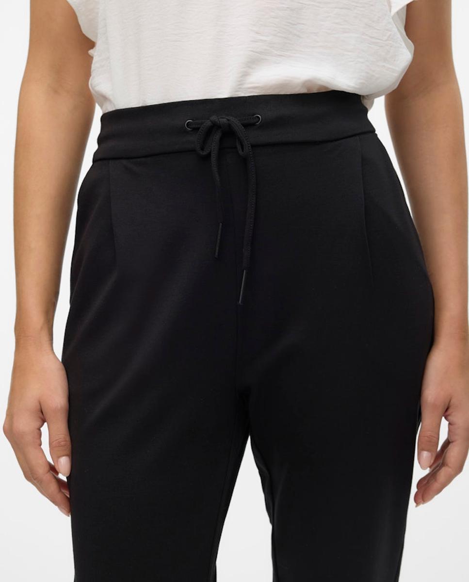 Imagen 2 de Pantalón largo de mujer tiro medio - Vero Moda - Negro Negro